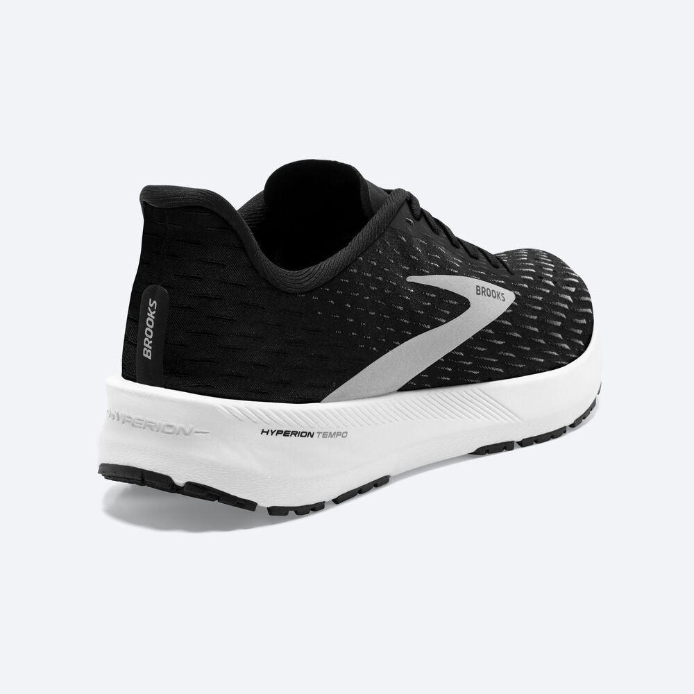 Brooks Hyperion Tempo παπουτσια για τρεξιμο γυναικεια μαυρα/ασημι/ασπρα | GR149076