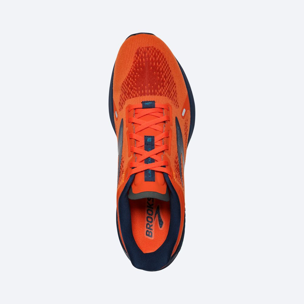 Brooks Launch GTS 9 παπουτσια για τρεξιμο ανδρικα καφε/τυρκουάζ | GR094758