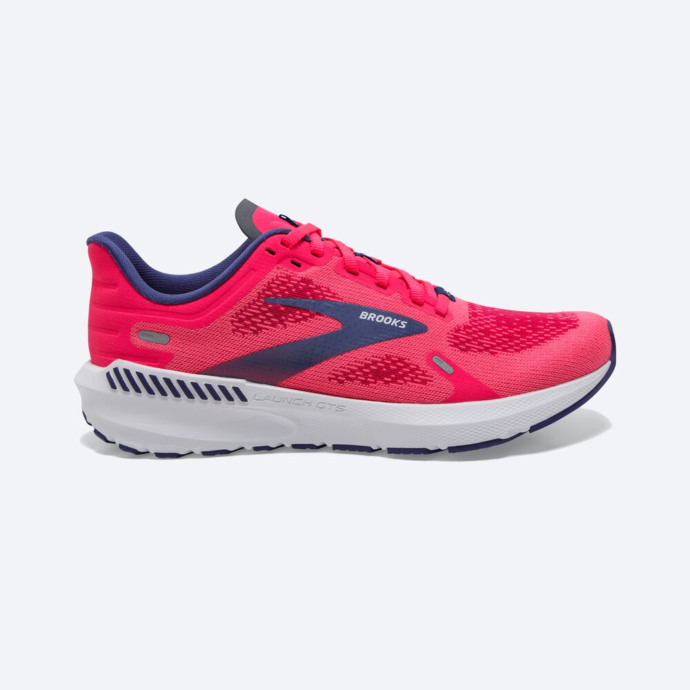 Brooks Launch GTS 9 παπουτσια για τρεξιμο γυναικεια ροζ/φουξια | GR269358