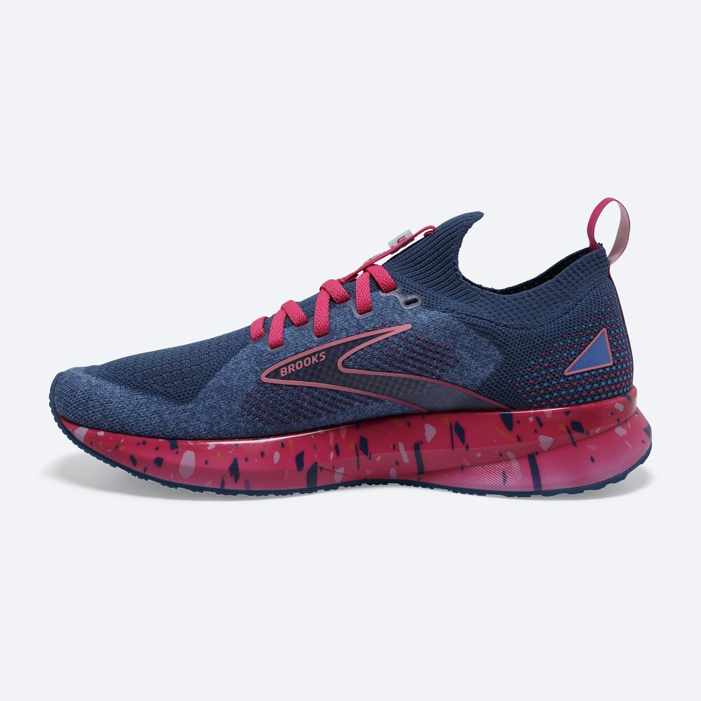 Brooks Levitate StealthFit 5 παπουτσια για τρεξιμο γυναικεια μπλε/μωβ | GR078964