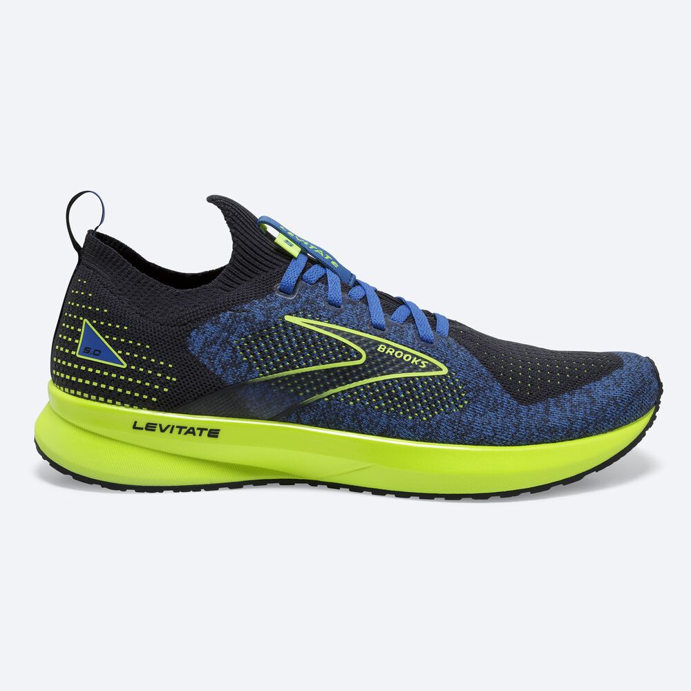 Brooks Levitate StealthFit 5 παπουτσια για τρεξιμο ανδρικα μπλε | GR649307