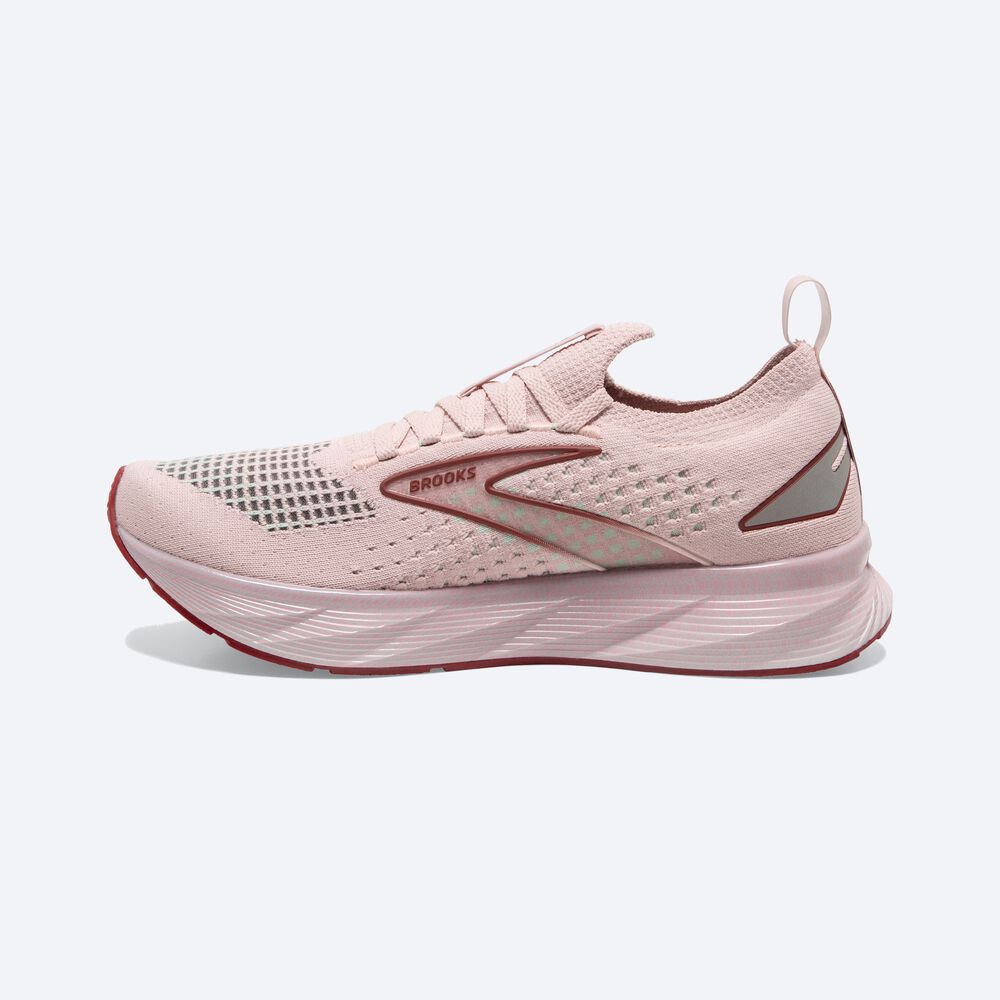 Brooks Levitate StealthFit 6 παπουτσια για τρεξιμο γυναικεια ροζ | GR064973