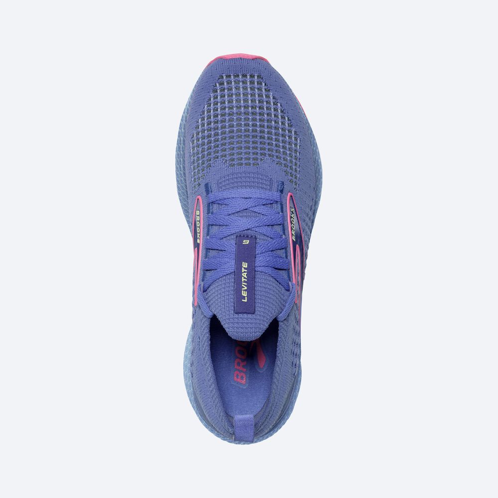 Brooks Levitate StealthFit 6 παπουτσια για τρεξιμο γυναικεια μωβ/ροζ | GR867249