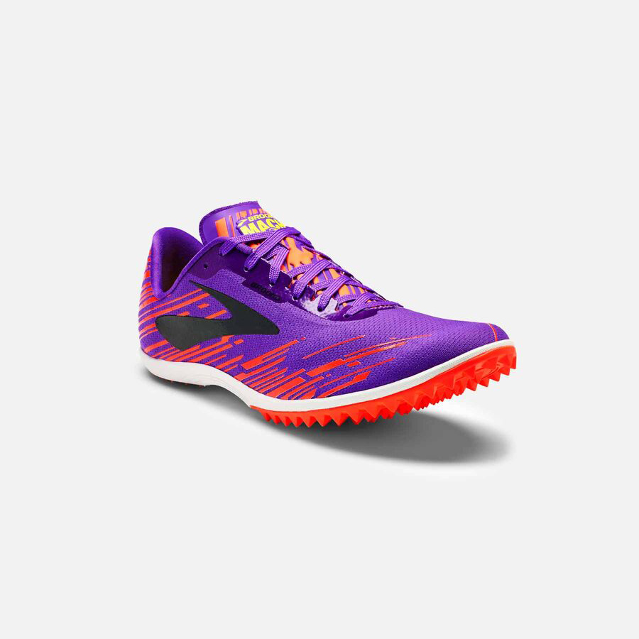 Brooks Mach 18 Spikeless παπουτσια spikes γυναικεια ροζ/μωβ | GR056274