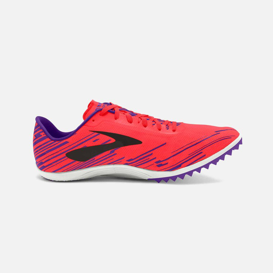 Brooks Mach 18 Spikeless παπουτσια spikes γυναικεια ροζ/μωβ | GR056274