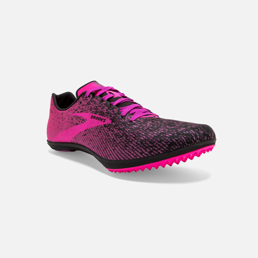 Brooks Mach 19 Spikeless παπουτσια spikes γυναικεια γκρι/μαυρα | GR365284