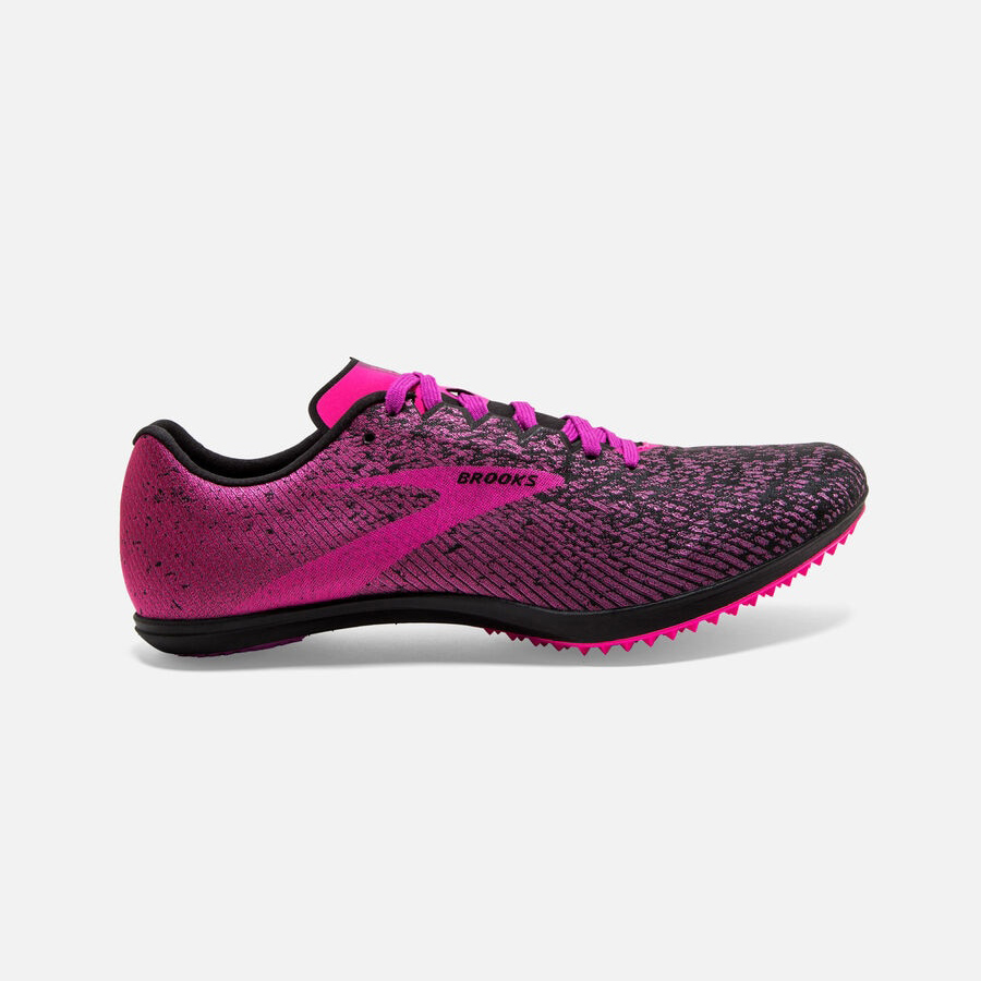 Brooks Mach 19 Spikeless παπουτσια spikes γυναικεια γκρι/μαυρα | GR365284