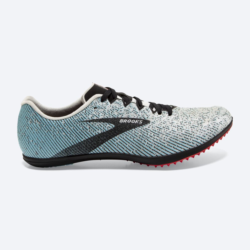 Brooks Mach 19 Spikeless παπουτσια spikes ανδρικα γκρι/μαυρα | GR582471