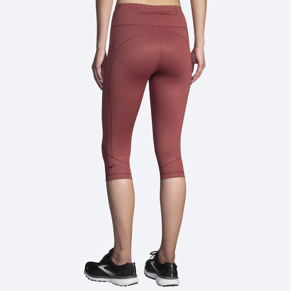 Brooks Method 1/2 Crop Tight κολαν γυναικεια Terracotta | GR546189