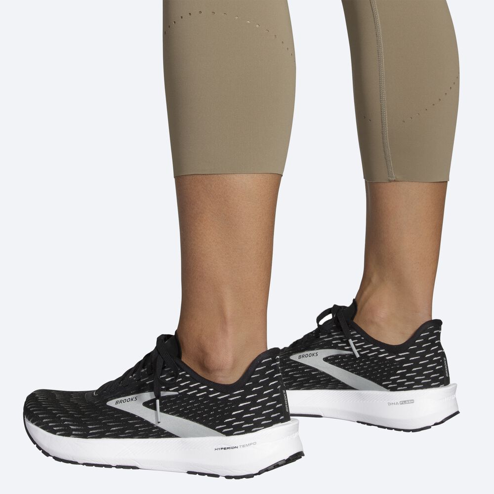 Brooks Method 3/4 Tight κολαν γυναικεια Χακί | GR524796