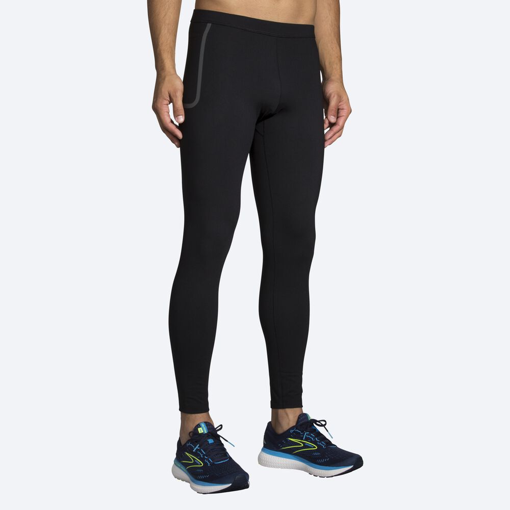 Brooks Momentum Thermal Tight κολαν ανδρικα μαυρα | GR456230