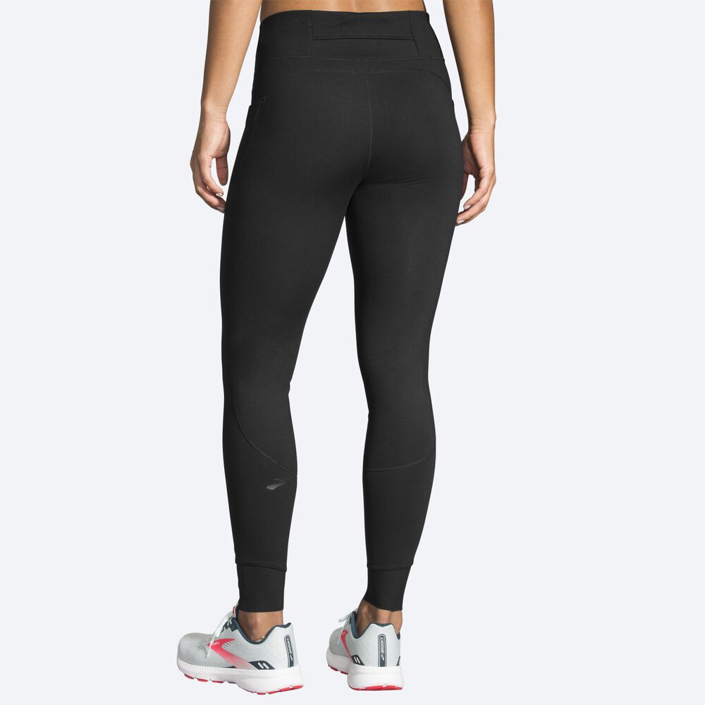 Brooks Momentum Thermal Tight κολαν γυναικεια μαυρα | GR267483