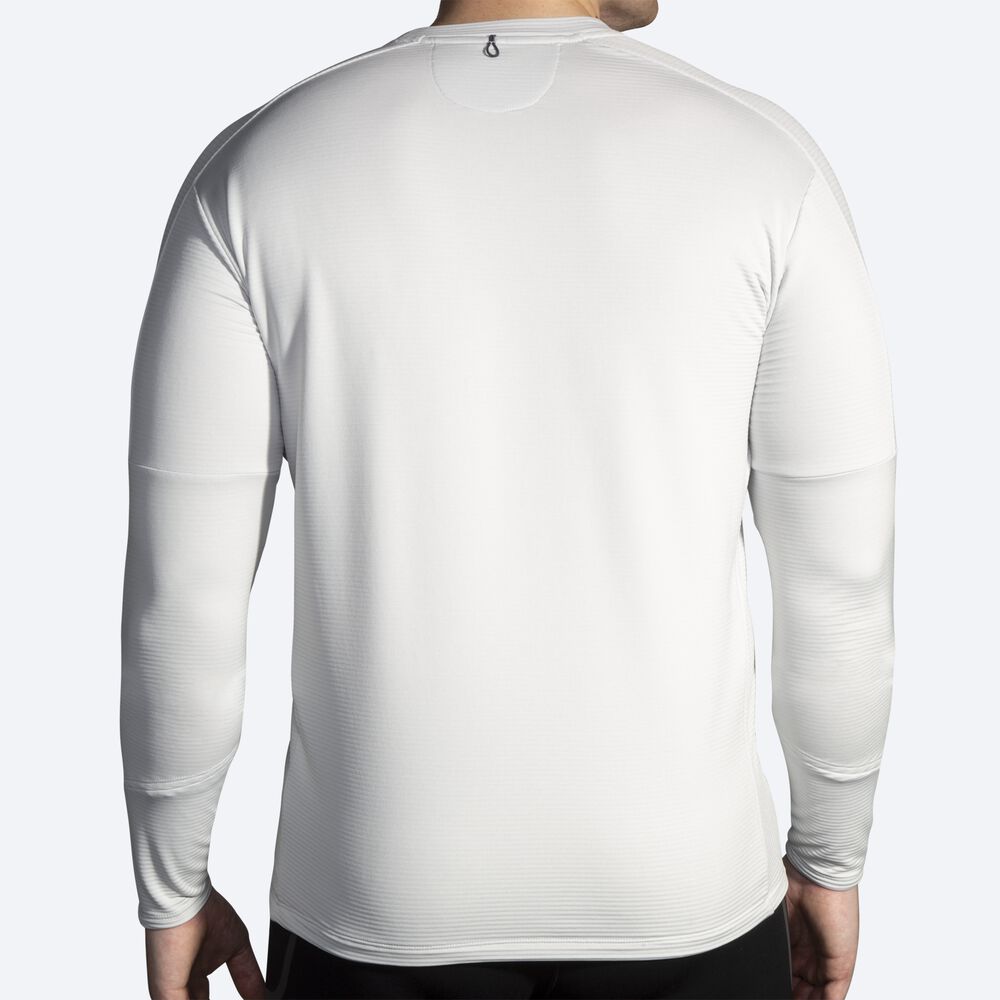 Brooks Notch Thermal Long Sleeve 2.0 μπλουζακια ανδρικα γκρι | GR457901