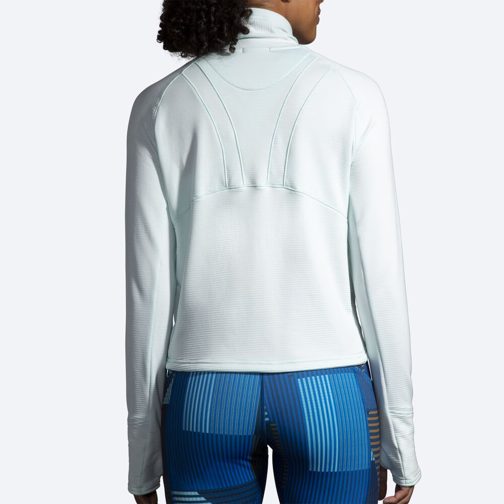 Brooks Notch Thermal Long Sleeve 2.0 μπλουζακια γυναικεια μπλε | GR542871