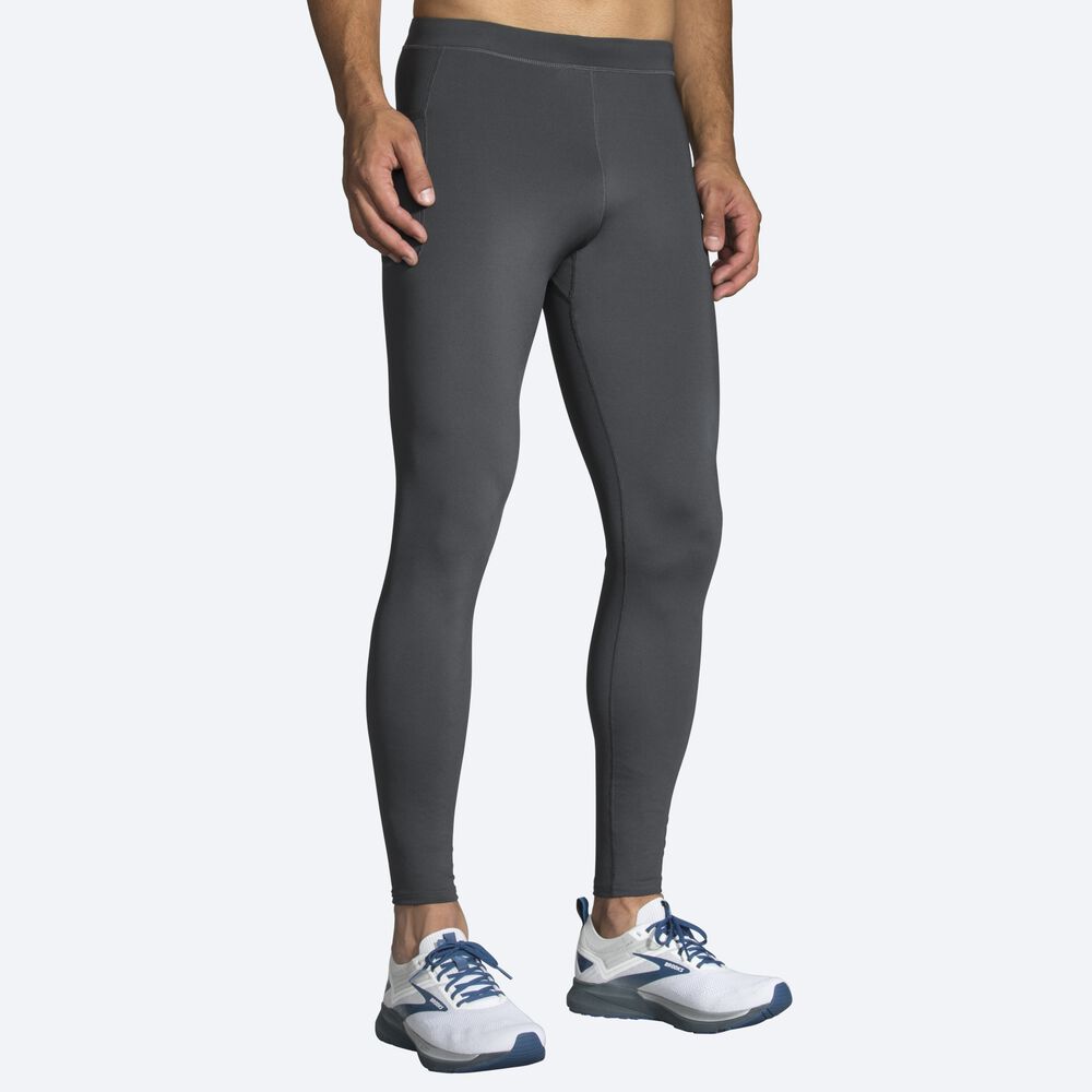 Brooks Source Tight κολαν ανδρικα γκρι | GR269503