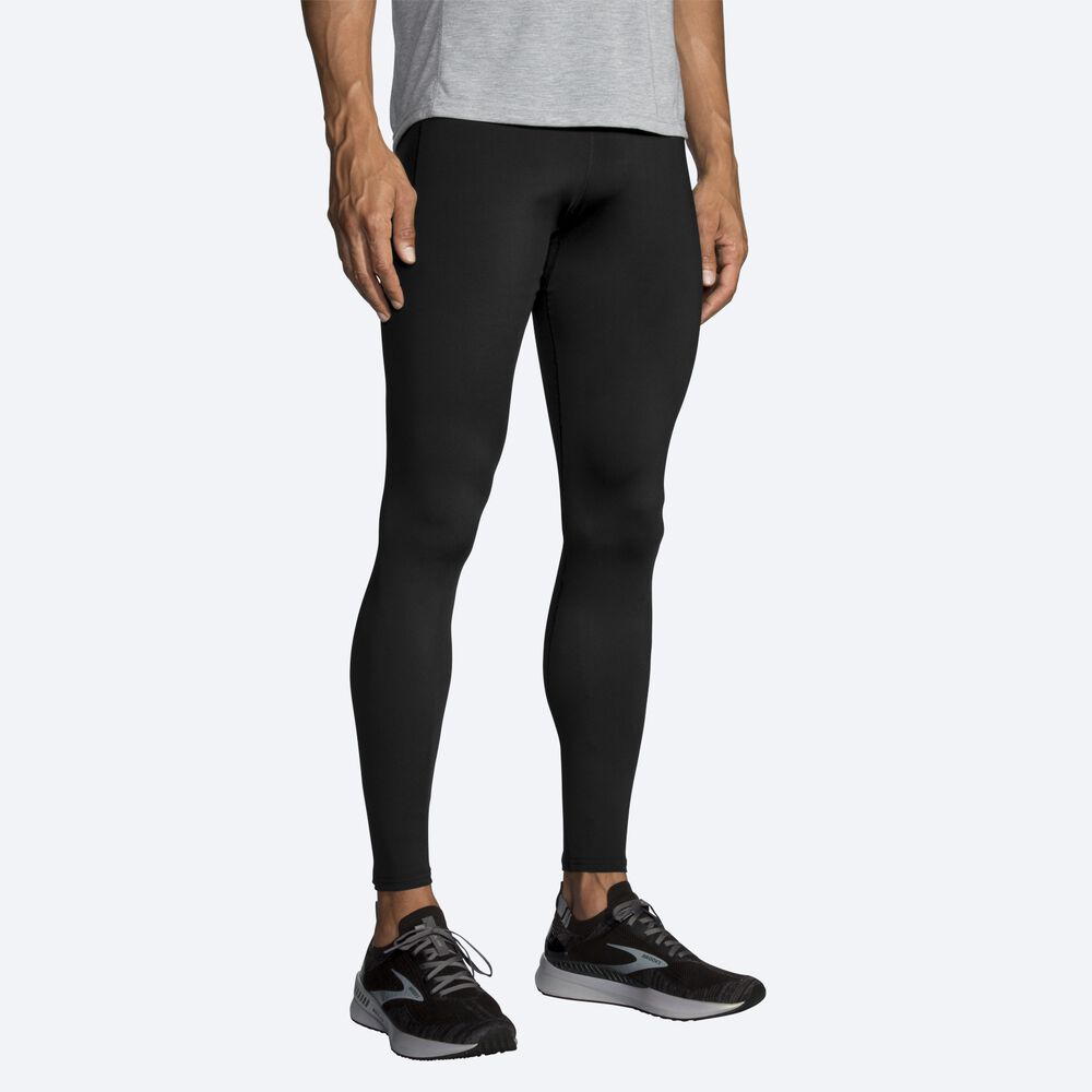 Brooks Source Tight κολαν ανδρικα μαυρα | GR134976