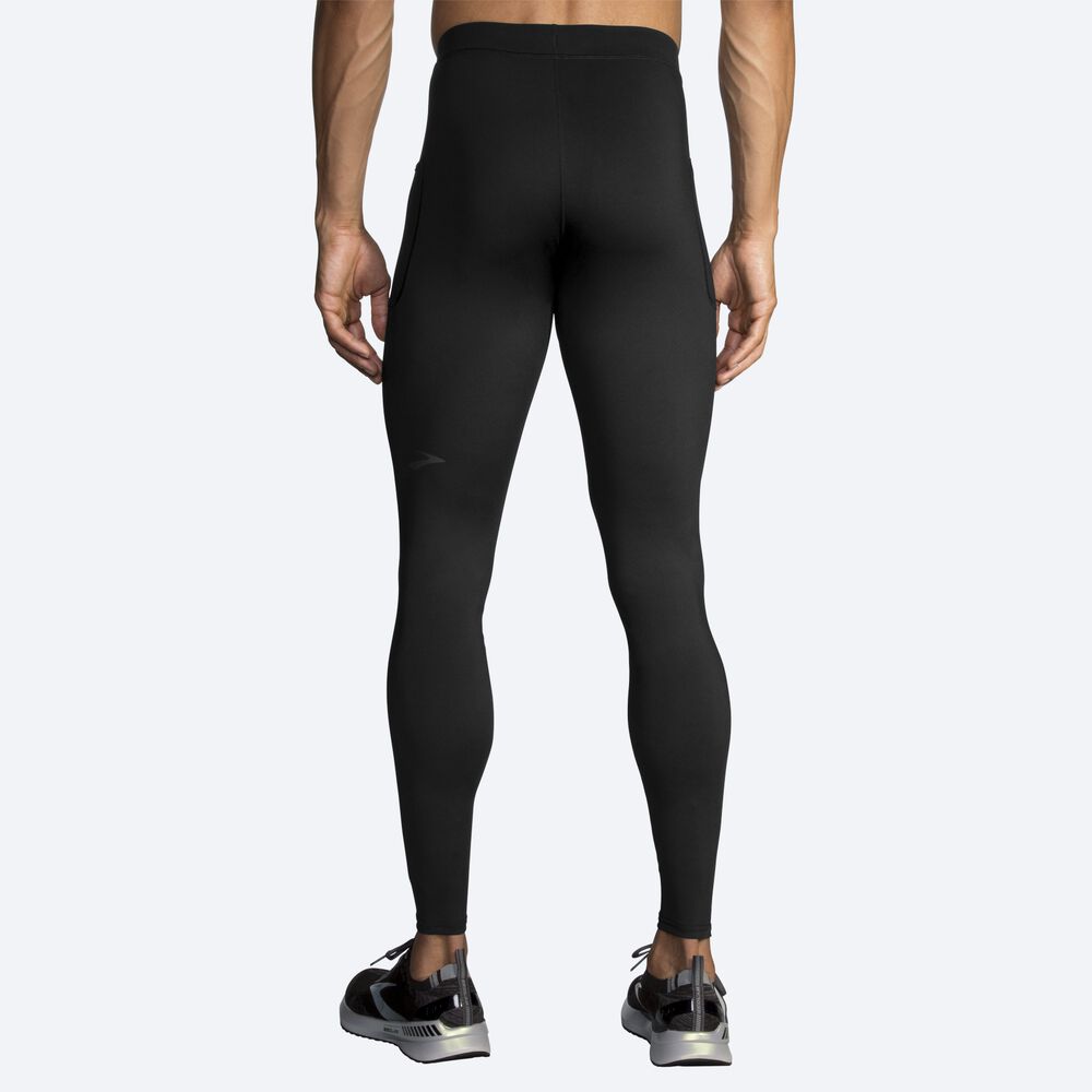 Brooks Source Tight κολαν ανδρικα μαυρα | GR134976