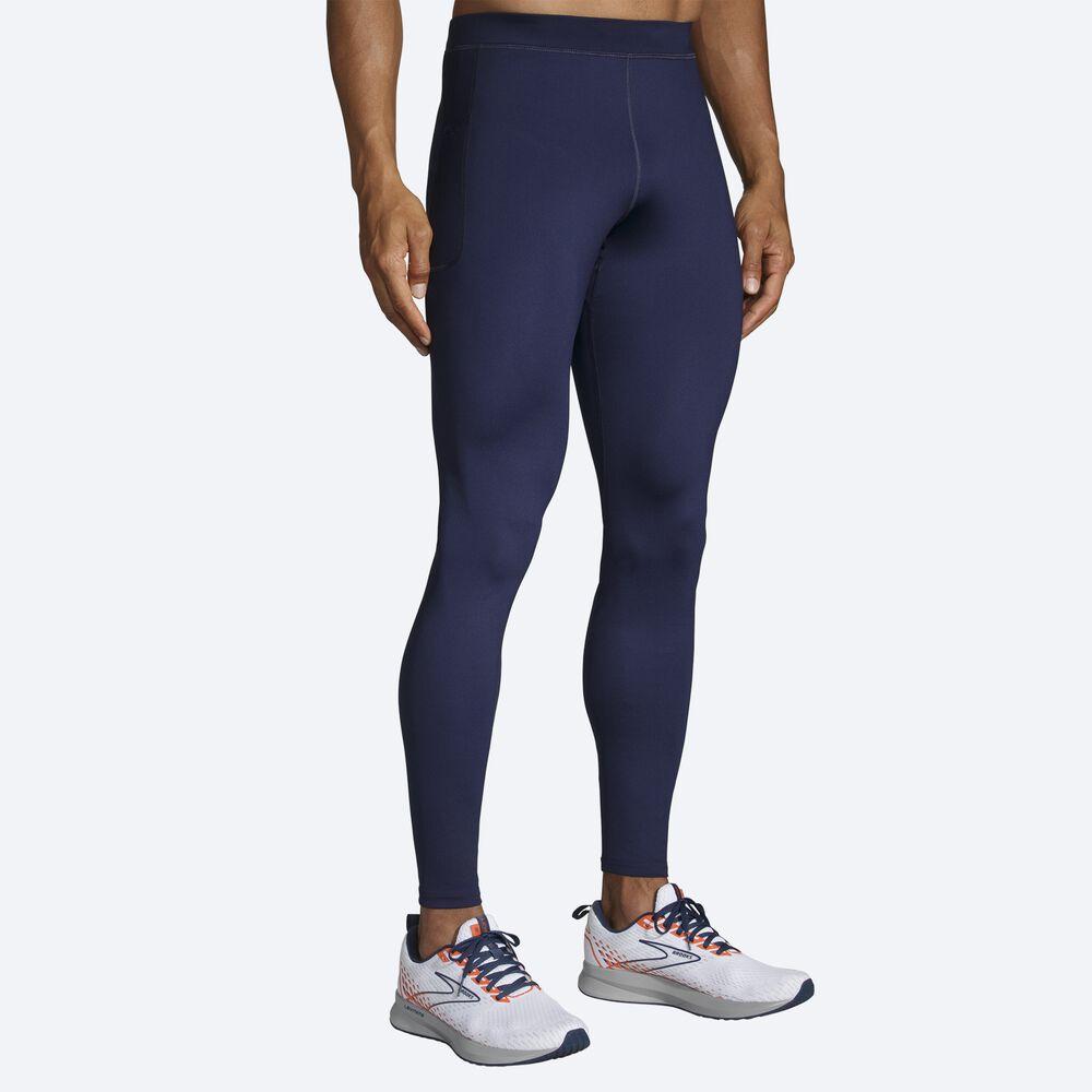 Brooks Source Tight κολαν ανδρικα σκουρο μπλε | GR493567