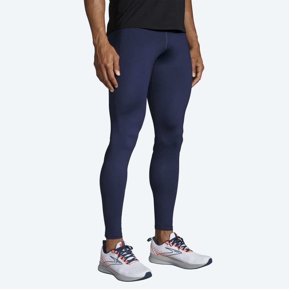 Brooks Source Tight κολαν ανδρικα σκουρο μπλε | GR493567