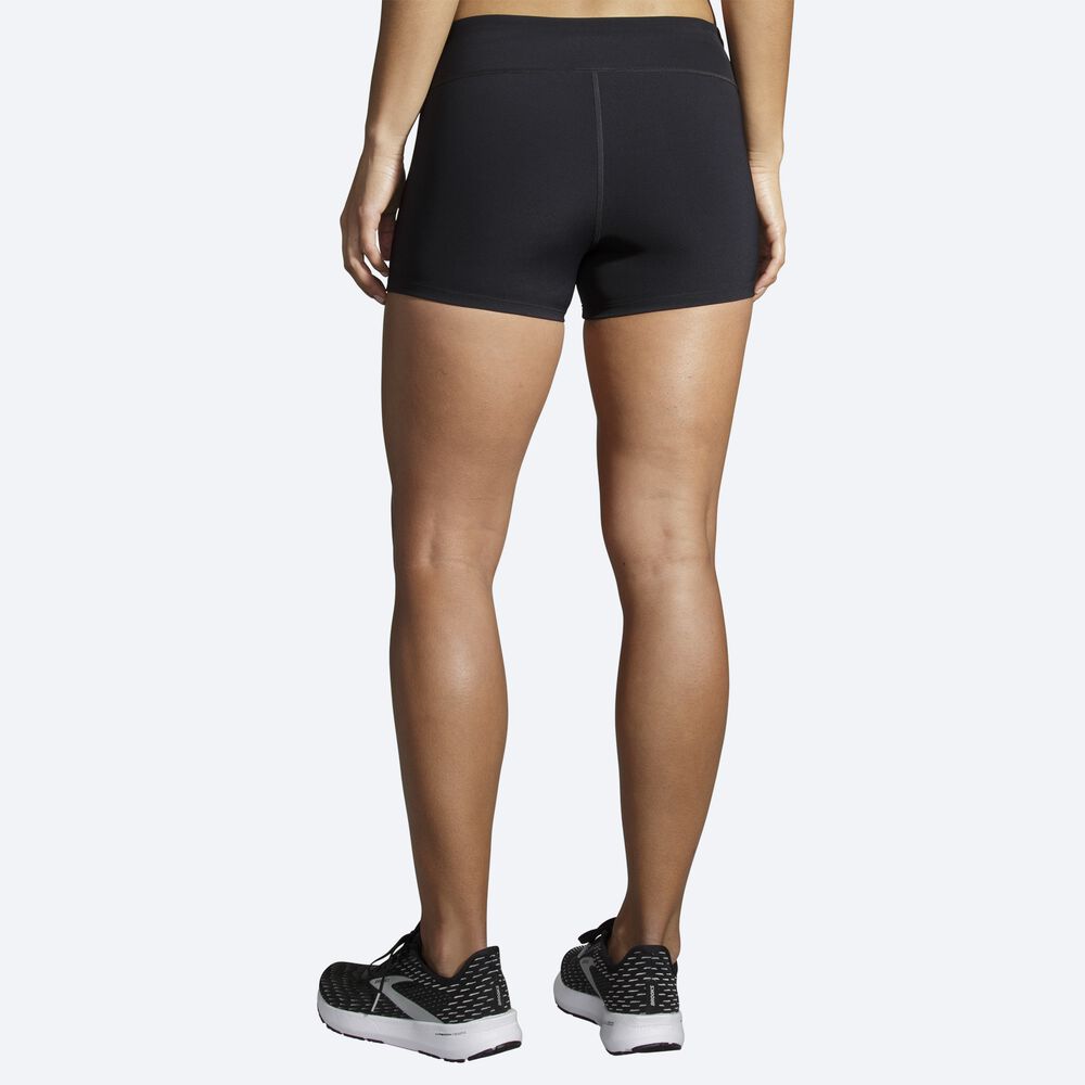 Brooks Speedwork Short Tight κολαν γυναικεια μαυρα | GR403876