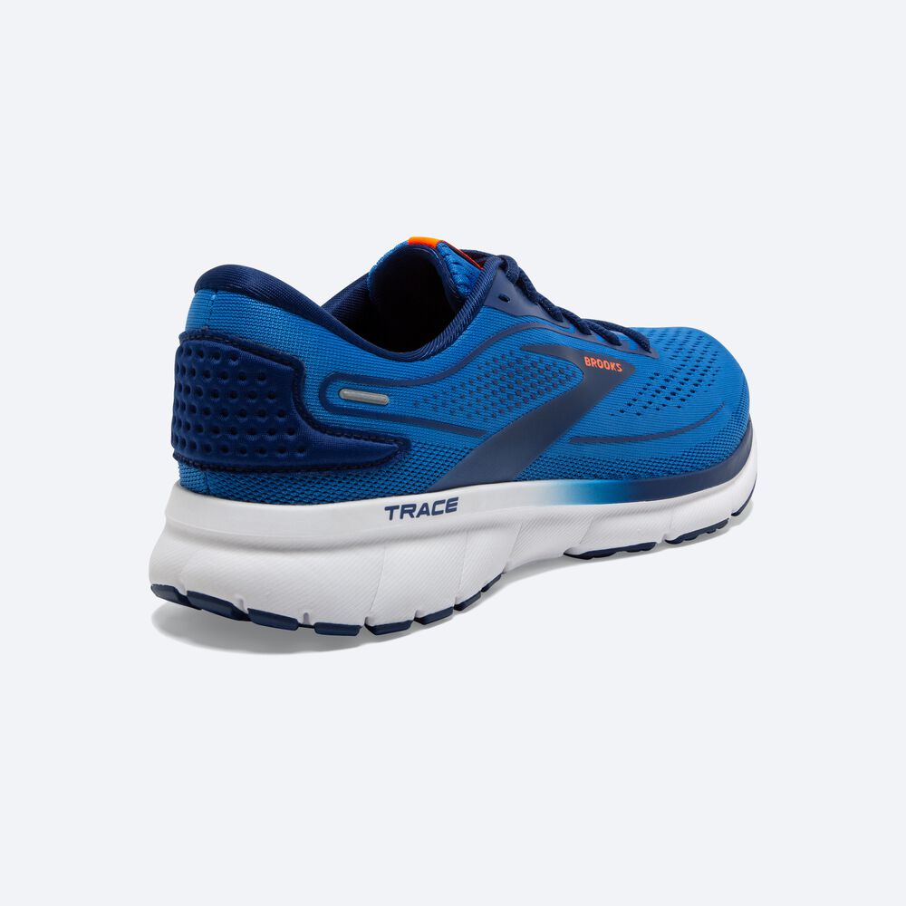 Brooks Trace 2 αθλητικα παπουτσια running ανδρικα μπλε/μπλε/πορτοκαλι | GR781349