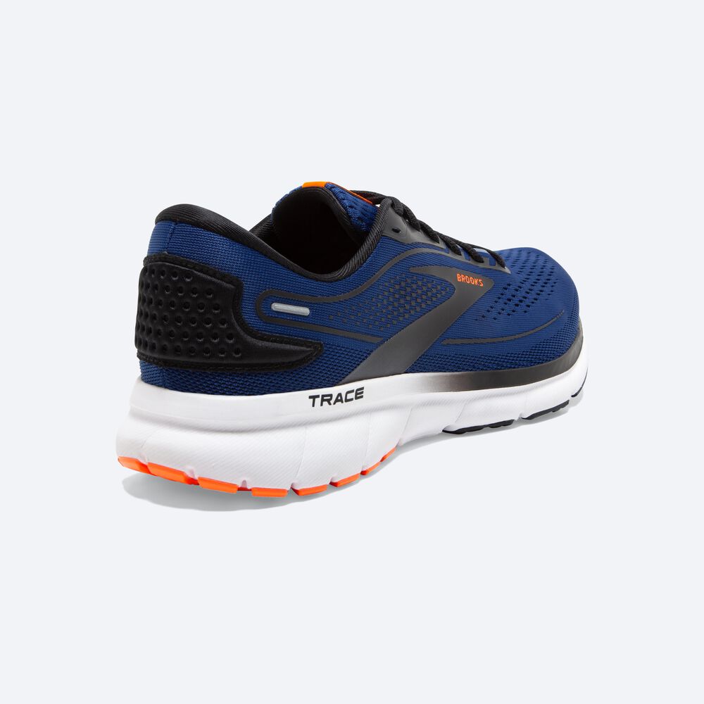 Brooks Trace 2 παπουτσια για τρεξιμο ανδρικα μπλε/μαυρα/ασπρα | GR481659